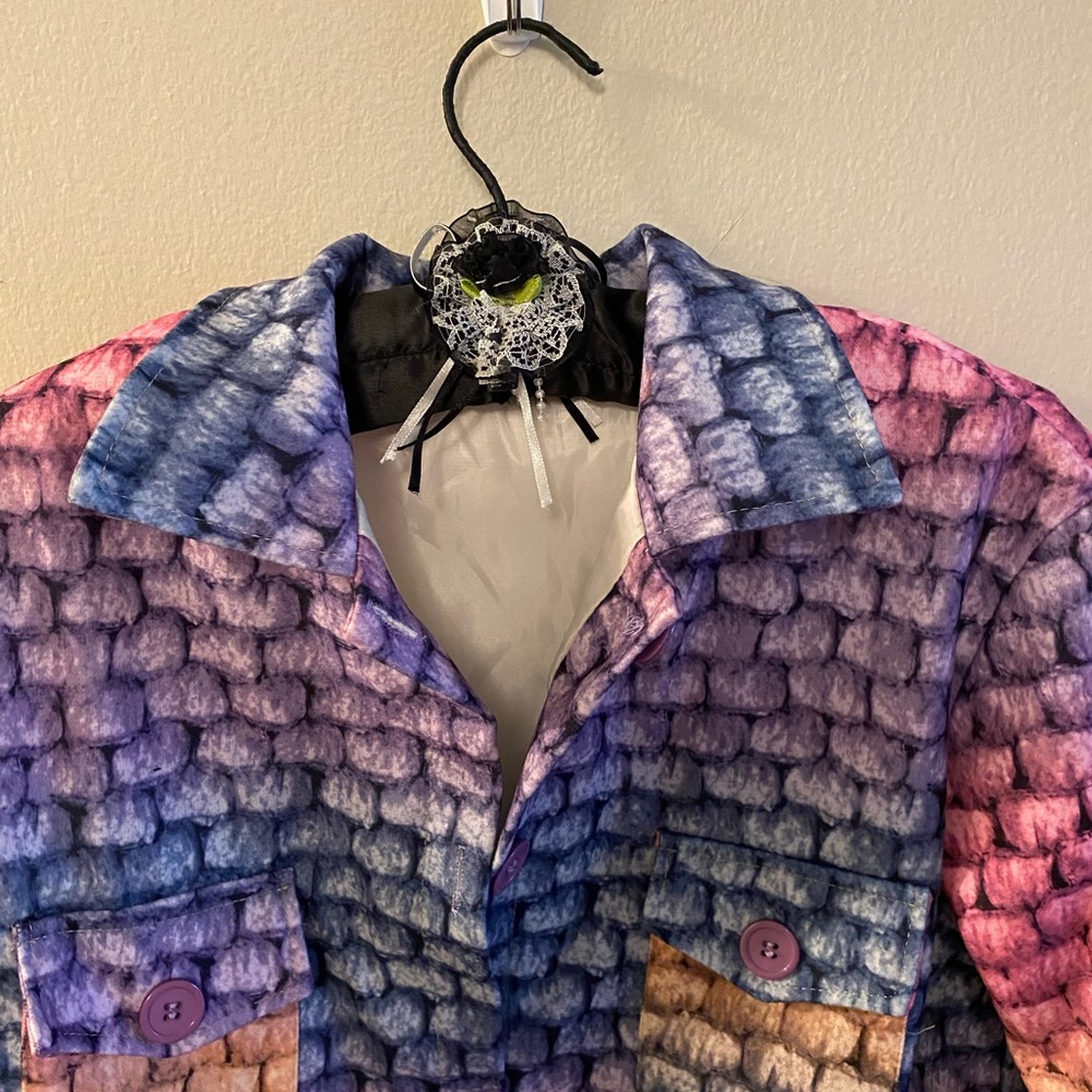 New Multi Color Over Cost Button Jacket - image 7